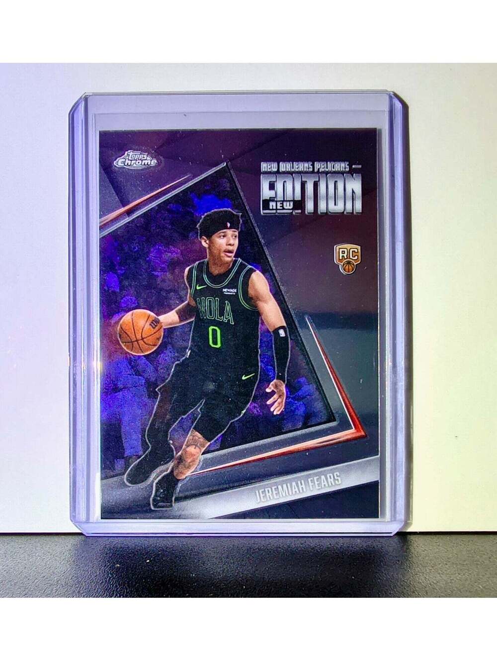 Jeremiah Fears Rookie 2025-26 NBA Topps Chrome Update New Editions #GR-8 Card